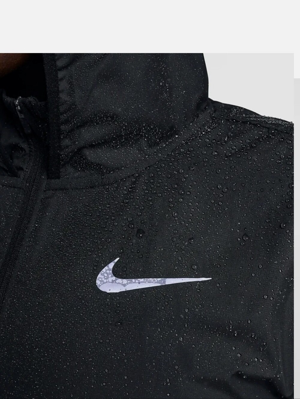 Nike Women's Essential Repel Black Running Jacket XS - Picture 4 of 9